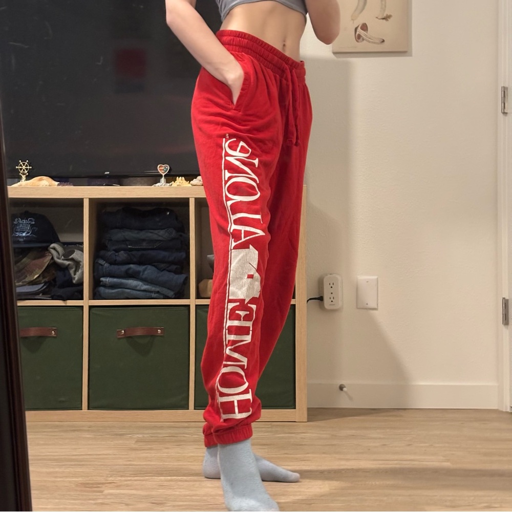 Red Women's Pajama Pants